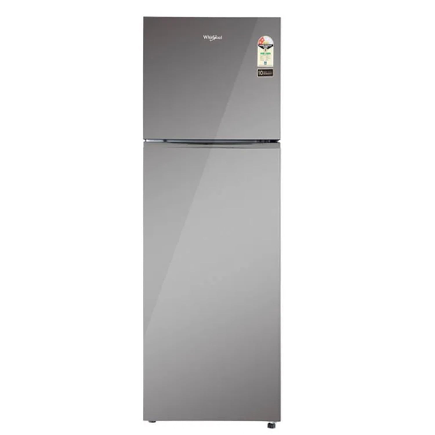  Whirlpool 231 L 2 Star Inverter Frost-Free Double Door Refrigerator (INTELLIFRESH INV ELT 278GD Crystal Mirror 21770  2023 Model)